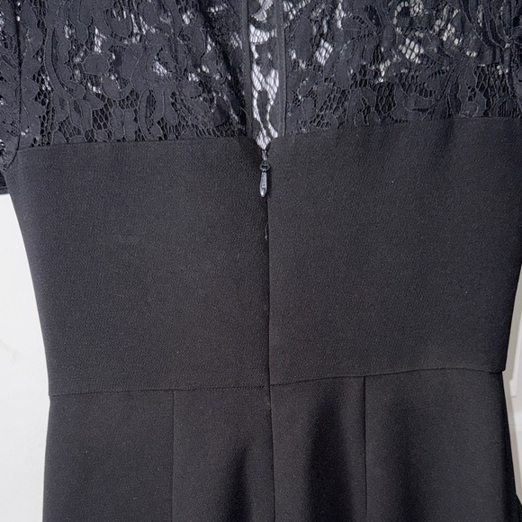 BCBGeneration Black and Yellow Lace Detail - Picture 7 of 7